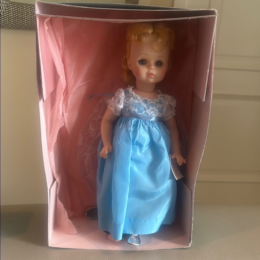 Classic Blue Dress Doll